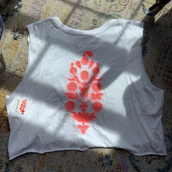Free People Movement white tank - Picture 4 of 10